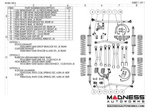 Jeep Wrangler JK Suspension Lift Kit - Game-Changer - 4.5in Lift